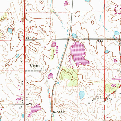 United States Geological Survey Marion, IL (1966, 24000-Scale) digital map