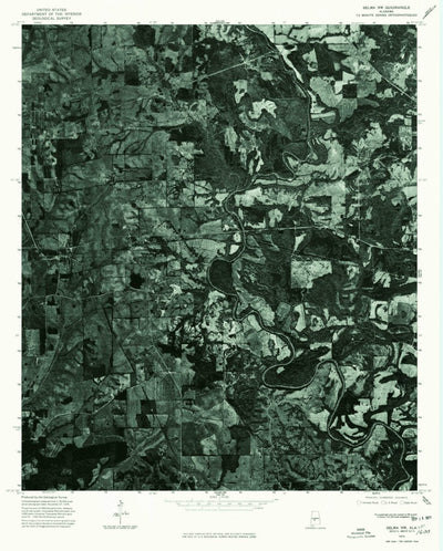 United States Geological Survey Marion Junction, AL (1975, 24000-Scale) digital map