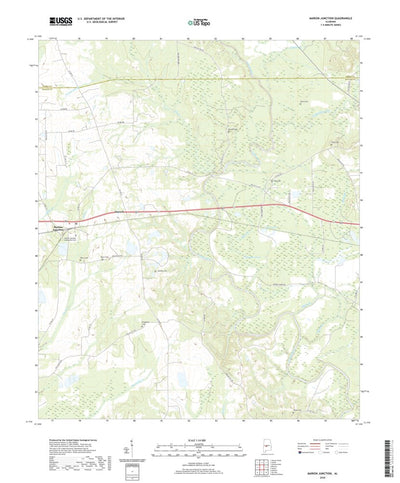 United States Geological Survey Marion Junction, AL (2020, 24000-Scale) digital map