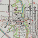 United States Geological Survey Marion, KS (1971, 24000-Scale) digital map