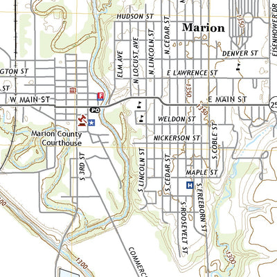 United States Geological Survey Marion, KS (2022, 24000-Scale) digital map