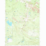 United States Geological Survey Marion Lake, OR (1988, 24000-Scale) digital map