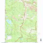 United States Geological Survey Marion Lake, OR (1997, 24000-Scale) digital map