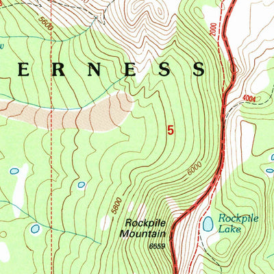 United States Geological Survey Marion Lake, OR (1997, 24000-Scale) digital map
