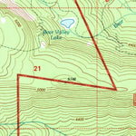 United States Geological Survey Marion Lake, OR (1997, 24000-Scale) digital map