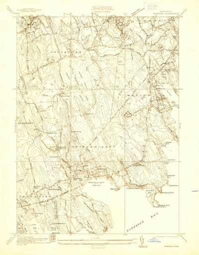 United States Geological Survey Marion, MA (1936, 24000-Scale) digital map