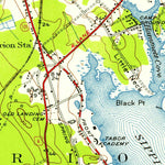 United States Geological Survey Marion, MA (1943, 24000-Scale) digital map