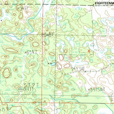 United States Geological Survey Marion, MI (1983, 25000-Scale) digital map