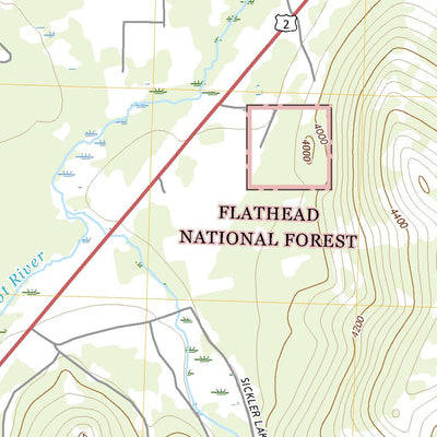 United States Geological Survey Marion, MT (2020, 24000-Scale) digital map