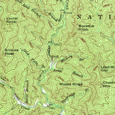 United States Geological Survey Marion, NC (1962, 62500-Scale) digital map