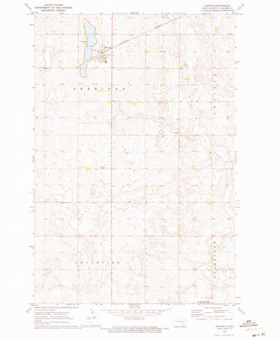 United States Geological Survey Marion, ND (1970, 24000-Scale) digital map