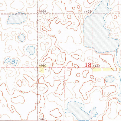 United States Geological Survey Marion NE, ND (1970, 24000-Scale) digital map