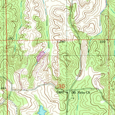 United States Geological Survey Marion North, AL (1979, 24000-Scale) digital map