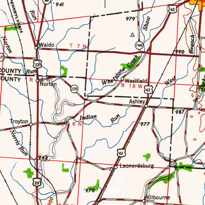 United States Geological Survey Marion, OH (1962, 250000-Scale) digital map