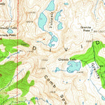 United States Geological Survey Marion Peak, CA (1953, 62500-Scale) digital map