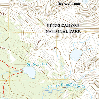 United States Geological Survey Marion Peak, CA (2021, 24000-Scale) digital map