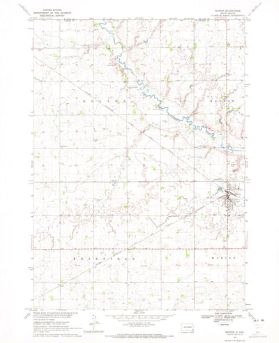 United States Geological Survey Marion, SD (1970, 24000-Scale) digital map