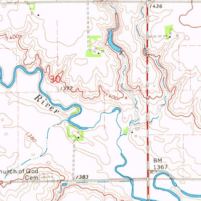 United States Geological Survey Marion, SD (1970, 24000-Scale) digital map