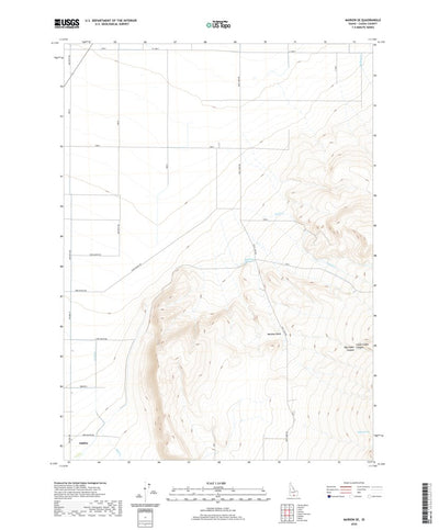 United States Geological Survey Marion SE, ID (2020, 24000-Scale) digital map