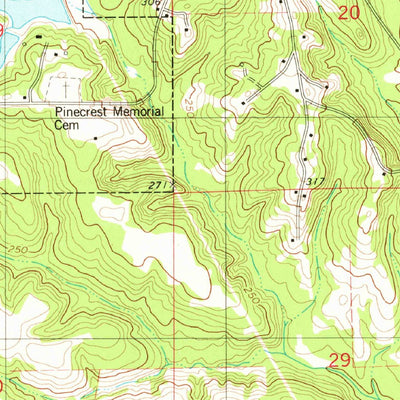 United States Geological Survey Marion South, AL (1979, 24000-Scale) digital map