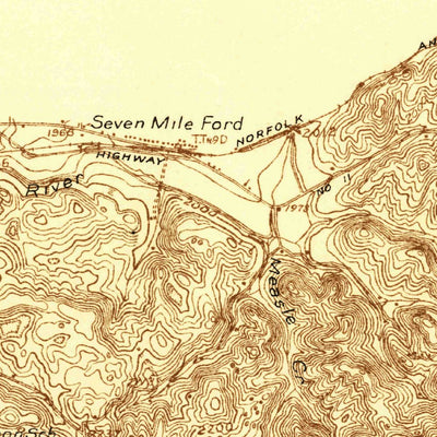United States Geological Survey Marion, VA (1931, 48000-Scale) digital map