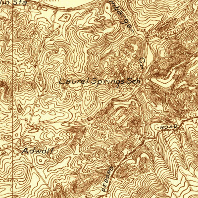 United States Geological Survey Marion, VA (1931, 48000-Scale) digital map