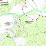 United States Geological Survey Marion West, NC (1985, 24000-Scale) digital map