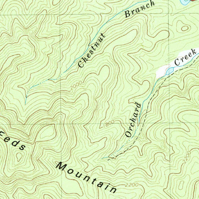 United States Geological Survey Marion West, NC (1985, 24000-Scale) digital map