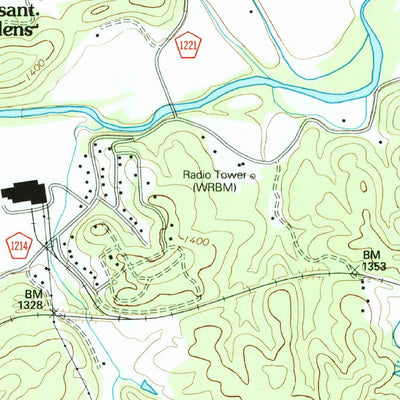 United States Geological Survey Marion West, NC (1994, 24000-Scale) digital map