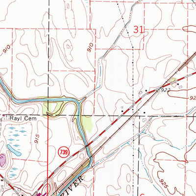 United States Geological Survey Marion West, OH (1961, 24000-Scale) digital map