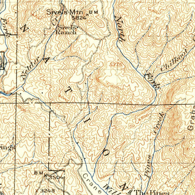 United States Geological Survey Mariposa, CA (1912, 125000-Scale) digital map