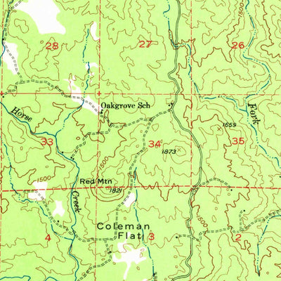United States Geological Survey Mariposa, CA (1947, 62500-Scale) digital map