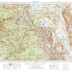 United States Geological Survey Mariposa, CA-NV (1957, 250000-Scale) digital map