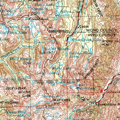 United States Geological Survey Mariposa, CA-NV (1957, 250000-Scale) digital map