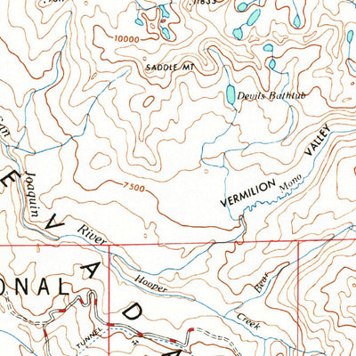 United States Geological Survey Mariposa, CA-NV (1963, 250000-Scale) digital map