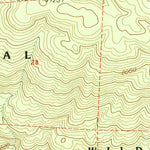 United States Geological Survey Mariposa Grove, CA (1992, 24000-Scale) digital map