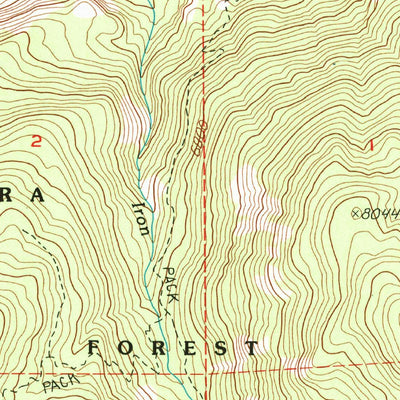 United States Geological Survey Mariposa Grove, CA (1992, 24000-Scale) digital map