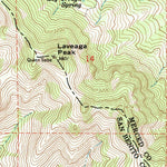 United States Geological Survey Mariposa Peak, CA (1969, 24000-Scale) digital map
