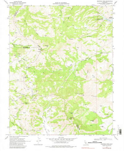 United States Geological Survey Mariposa Peak, CA (1978, 24000-Scale) digital map