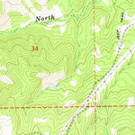 United States Geological Survey Mariposa Peak, CA (1978, 24000-Scale) digital map