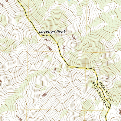 United States Geological Survey Mariposa Peak, CA (2021, 24000-Scale) digital map