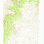 United States Geological Survey Marjum Pass, UT (1972, 24000-Scale) digital map