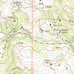 United States Geological Survey Mark West Springs, CA (1993, 24000-Scale) digital map