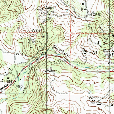 United States Geological Survey Mark West Springs, CA (1998, 24000-Scale) digital map