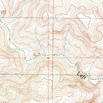 United States Geological Survey Markham Creek, AZ (1989, 24000-Scale) digital map