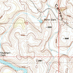 United States Geological Survey Markham Dam, AZ (1980, 24000-Scale) digital map