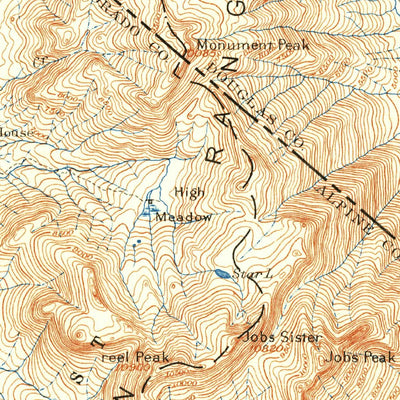 United States Geological Survey Markleeville, CA-NV (1889, 125000-Scale) digital map