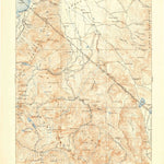 United States Geological Survey Markleeville, CA-NV (1893, 125000-Scale) digital map