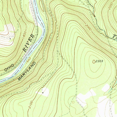 United States Geological Survey Markleton, PA (1968, 24000-Scale) digital map
