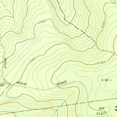 United States Geological Survey Markleton, PA (1968, 24000-Scale) digital map